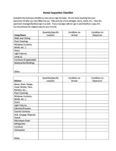 Printable Home Inspection Report Template Pdf Sample