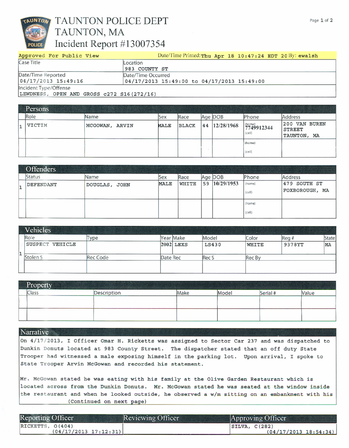 Printable Police Report Template For Students Excel Sample