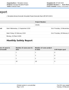Professional Daily Activity Report Security Template Word