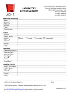 10  Formal Lab Report Template Chemistry Docs