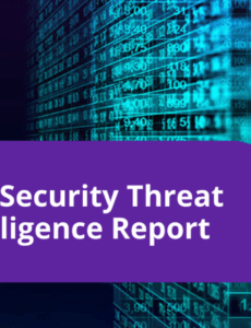 10 Printable Cyber Threat Intelligence Report Template