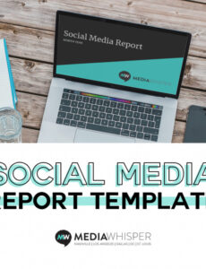 10  Social Media Monthly Report Template Doc