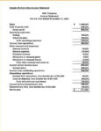 Editable Church Monthly Financial Report Template Excel Tacitproject