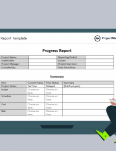7}  Employee Monthly Progress Report Template Excel