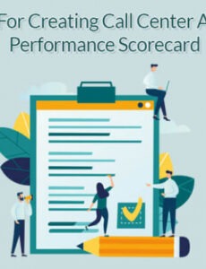 8 Printable Call Center Agent Performance Report Template Docs