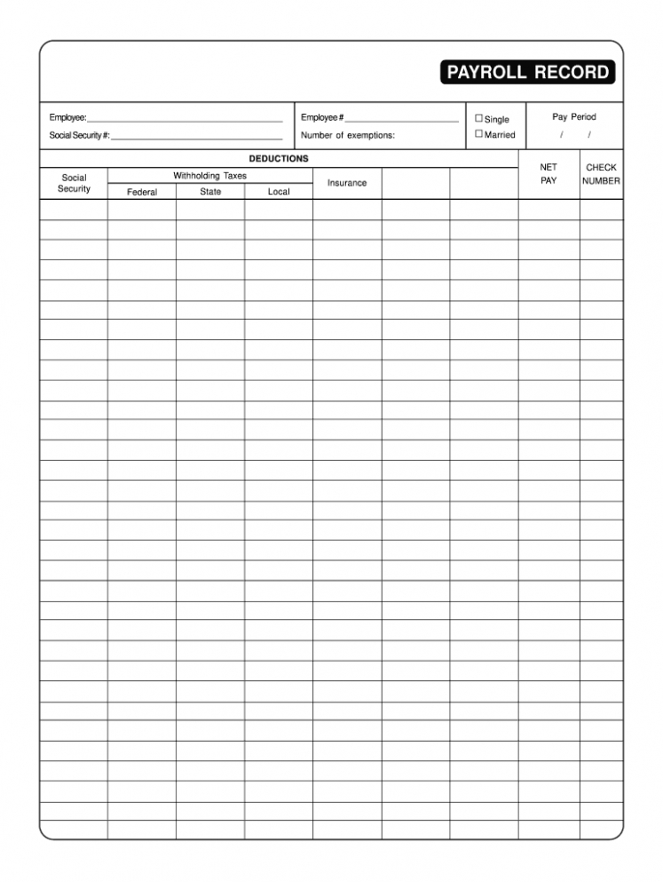 9 Printable Annual Payroll Summary Report Template Doc