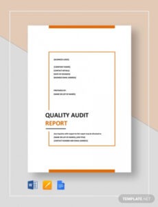 Best  Daily Quality Control Report Template Sample