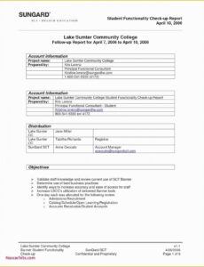 Free Editable Air Force Trip Report Template Example