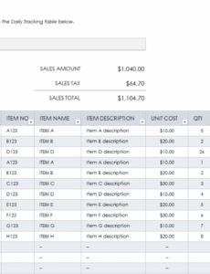 Printable Sales Rep Call Report Template Example