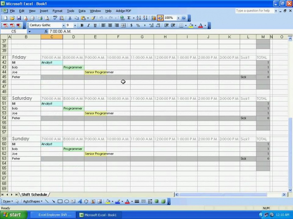 Top Printable Employee End Of Shift Report Template Doc