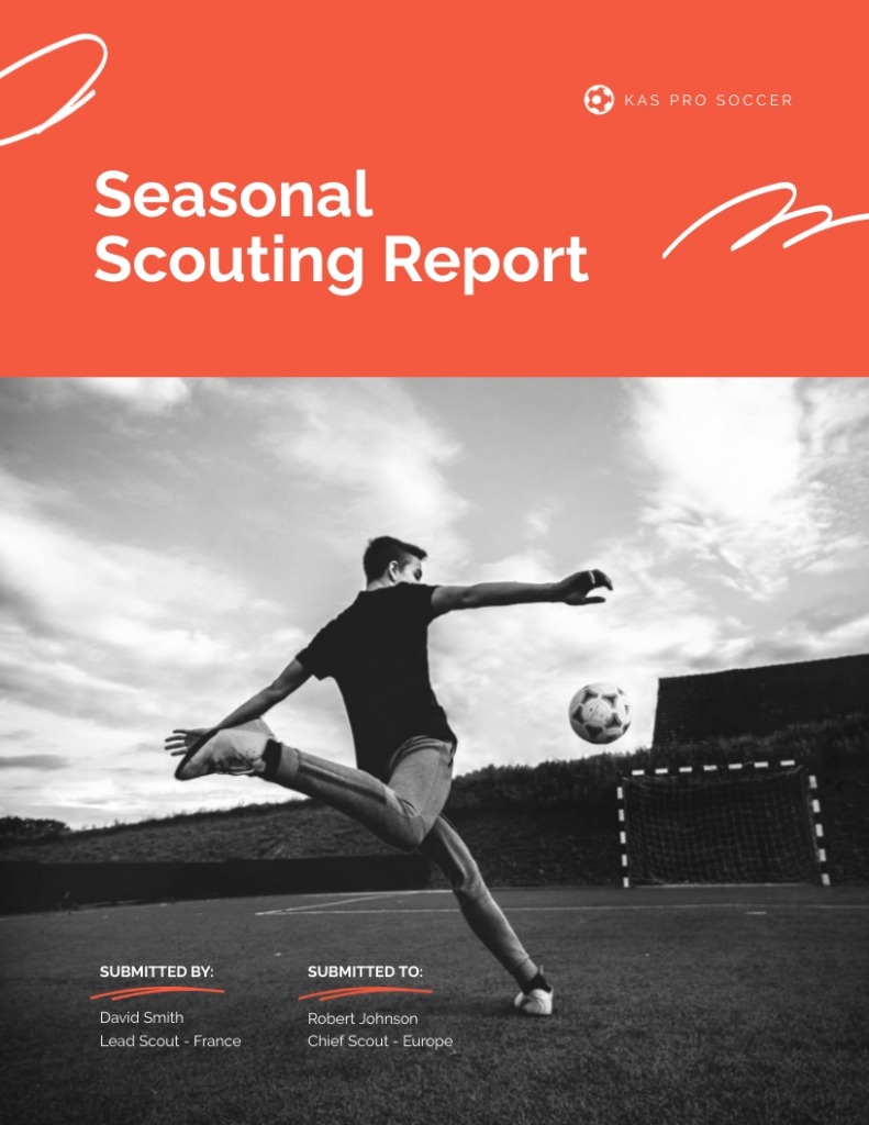 10 Editable American Football Scouting Report Template Docs