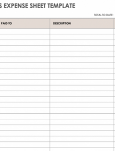 10 Editable Annual Income And Expense Report Template Example