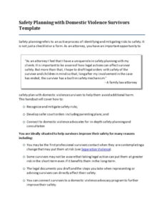 10 Printable Domestic Violence Police Report Template Doc