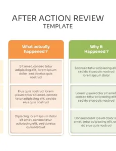 5 Editable Aar After Action Report Template Docs