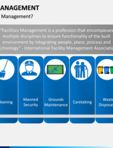 5 Editable Facilities Management Weekly Report Template