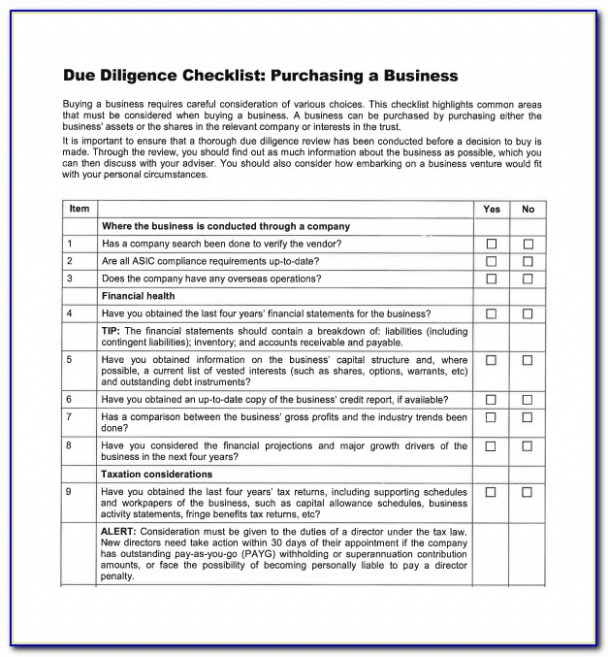 5 Printable Acquisition Due Diligence Report Template Pdf