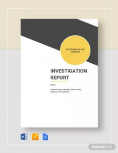 5 Printable Digital Forensics Investigation Report Template Pdf