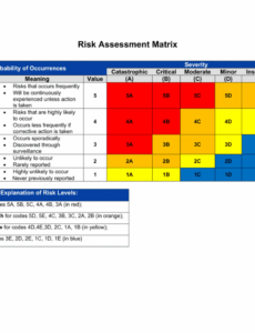 6 Editable Enterprise Risk Management Report Template Example