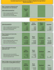 6 Editable Film Production Cost Report Template Excel