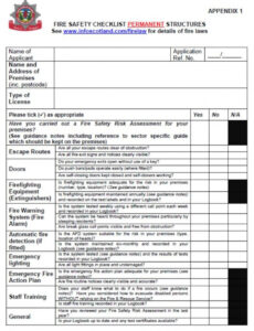 6  Fire Alarm Incident Report Template Xls