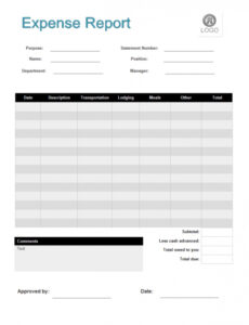 6 Printable Business Income And Expense Report Template Docs