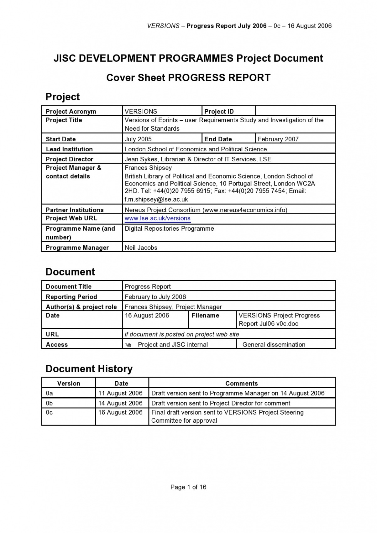 7}  Bi Weekly Progress Report Template Docs