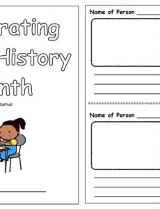 7}  Black History Month Report Template Pdf