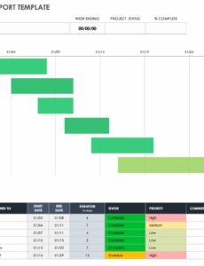 7} Printable Agile Project Weekly Status Report Template Example