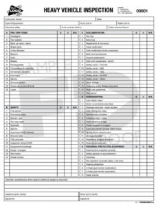 7} Printable Daily Truck Inspection Report Template Word