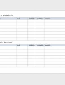 7} Printable End Of Project Summary Report Template Pdf