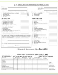 7} Printable Event Income And Expense Report Template Word
