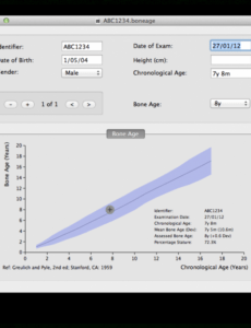 8  Bone Age Radiology Report Template Pdf