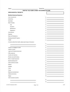 8  Business Monthly Financial Report Template Example