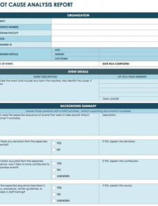 8 Editable 8D Failure Analysis Report Template Doc