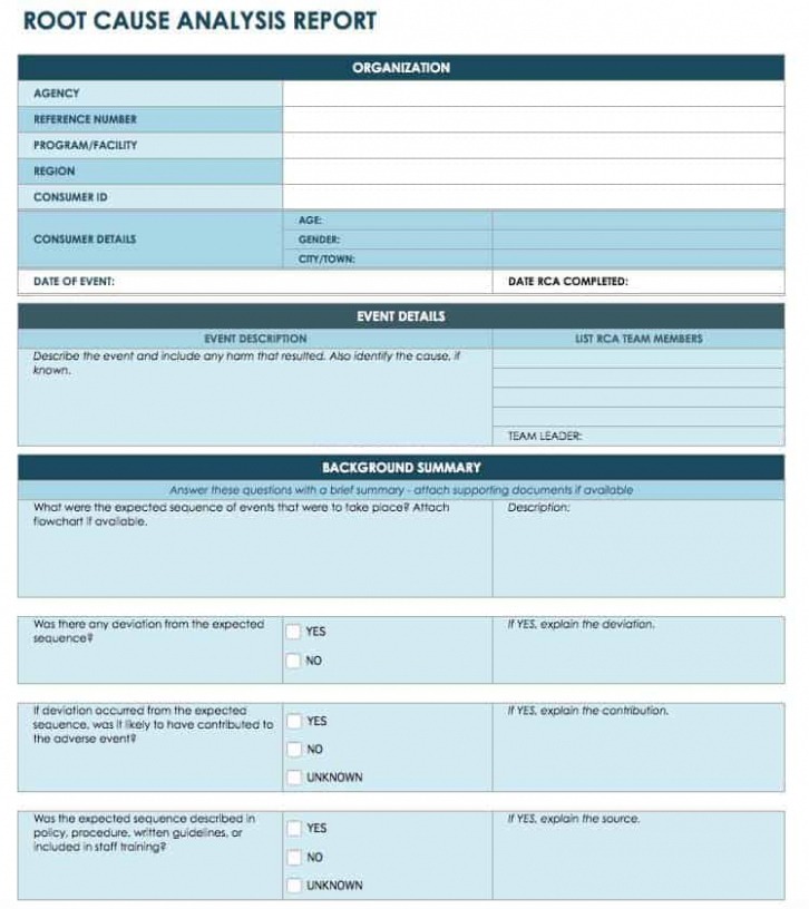 8 Editable 8D Failure Analysis Report Template Doc