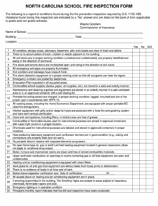 8 Editable Fire Alarm Inspection Report Template Pdf