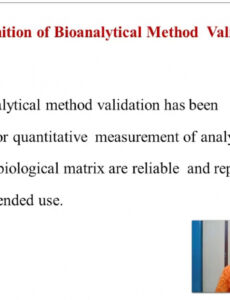 8 Printable Bioanalytical Method Validation Report Template Sample