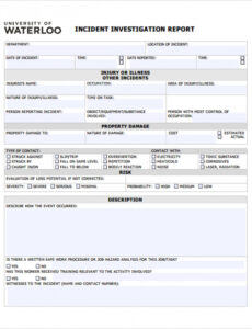 8 Printable Cyber Security Investigation Report Template Excel