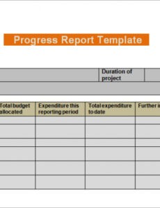 8 Printable Daily Progress Report Template For Elementary Students Word