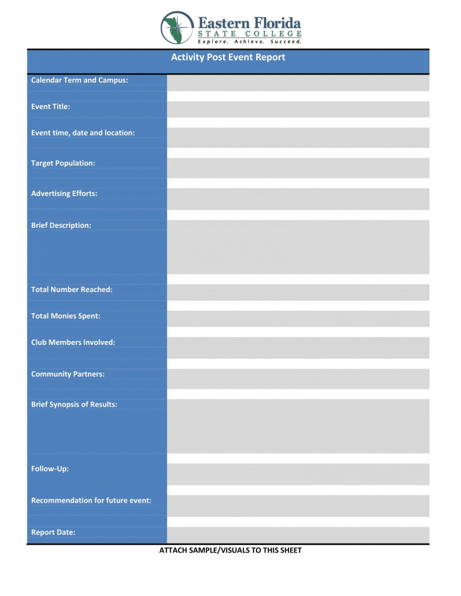 8 Printable Event Post Mortem Report Template Word