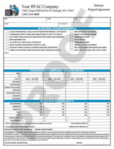 9 Editable Air Conditioning Service Report Template Docs