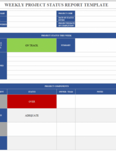 9 Editable Construction Project Weekly Report Template Docs