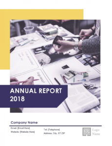 9 Editable End Of Year Financial Report Template Xls