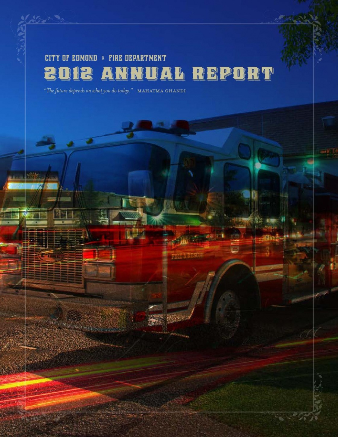 9 Editable Fire Department Annual Report Template Docx