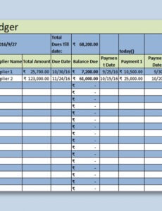 9 Printable Accounts Payable Aging Report Template