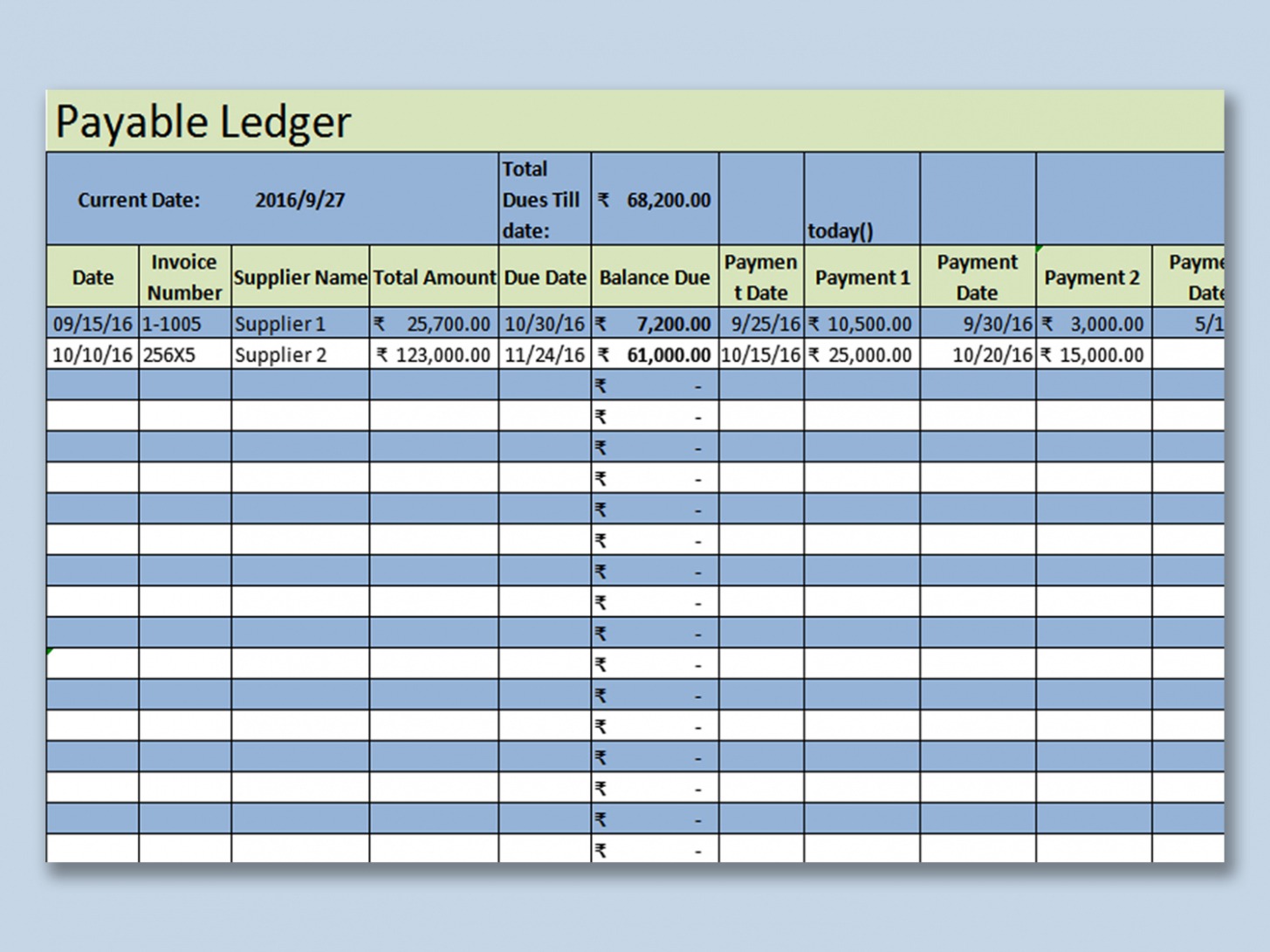 9 Printable Accounts Payable Aging Report Template