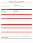 9 Printable Cyber Security Investigation Report Template Word