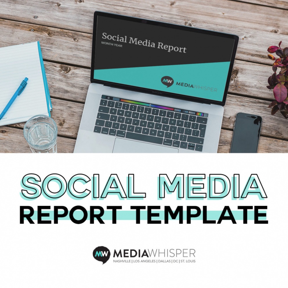 Best Editable Monthly Social Media Report Template Pdf