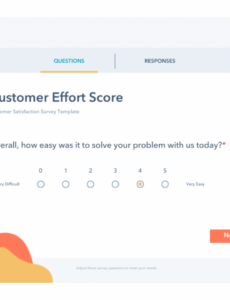 Editable Customer Satisfaction Survey Report Template