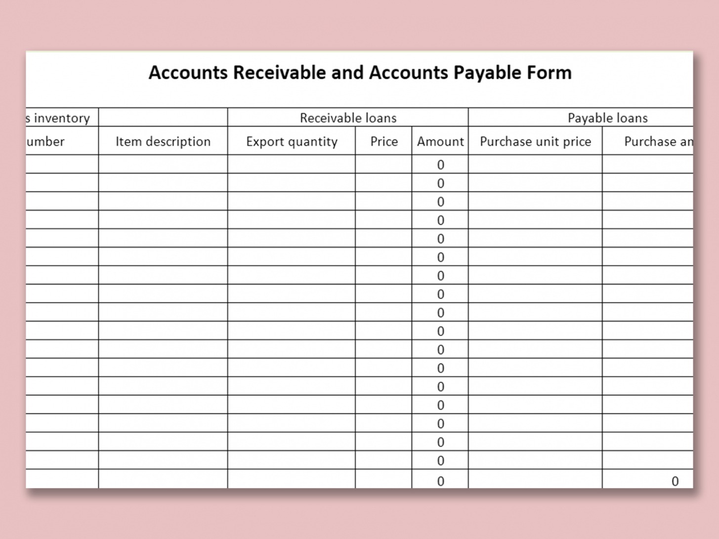 Free  Accounts Payable Aging Report Template Example